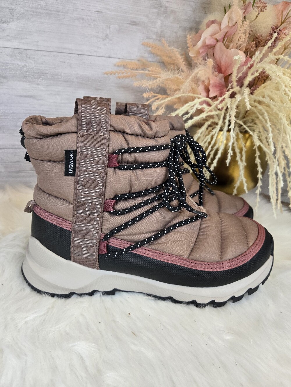 The North Face Women's ThermoBall Lace Up Waterproof Boots
